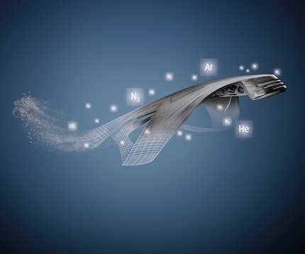 The Linde AM spaceship - depicting the AM value chain from powder handling and storage to production and post-processing