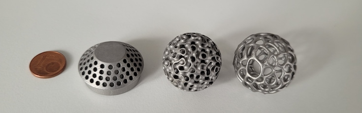 AM-printed glass burner