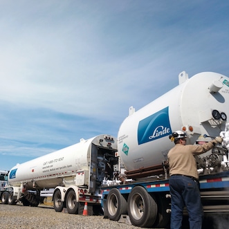 Linde nitrogen pumping services